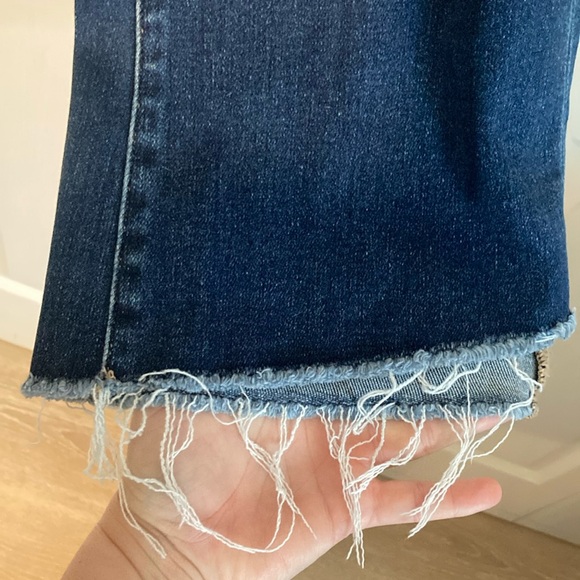 Lovervet by Vervet Blue Jeans Crop Flare Size 16W NWT - Picture 3 of 9